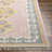 Ferrand Oriental Hand Woven Wool Area Rug in Pink/Yellow/Slate-730083127