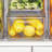 Stackable Divided Kitchen Storage Drawer - Pull-Out Sliding Bin for Fridge, Pantry, or Under-Sink