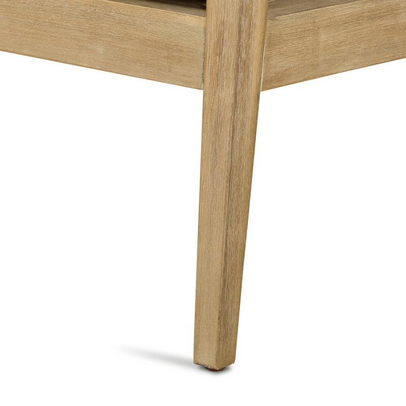 Chaise de patio avec coussins Turbotville, Natural, Royal Taupe