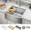 Évier de cuisine KRAUS Kore ™ Workstation Farmhouse-115270562-115270563