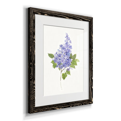 Lilas botanique délicat - impression