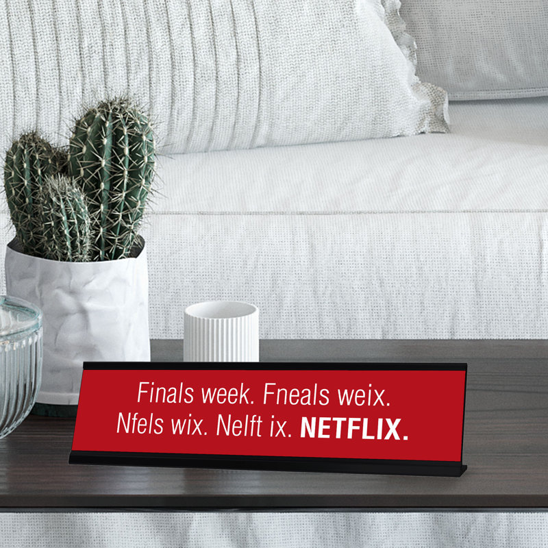 Desk Sign