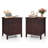 Abdülsamet Modern Wooden Nightstand with 3 Drawers-1071467745