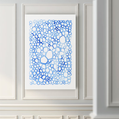 «Indigo Plexus I», reproduction sur toile