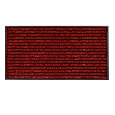 Kiyarah Non-Slip Striped Doormat