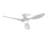 Jacara 52'' Flush Mount Ceiling Fan with LED Lights for Big Rooms-1377129956