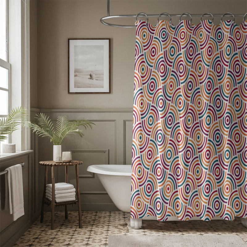 Harvest Amber - Premium Shower Curtain, 74"H x 71"W