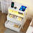 Modern Nightstands (Set Of 2) With Charging Station, LED Light, And Fabric Drawers | Gift Idea-1565963891