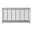 Liam 60 in. Solid Wood Console Table-469727208