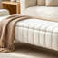 Banc de rangement capitonné avec dessus en bois 63,3 po-1235082427