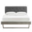 Bridgette Wood Platform Bed with Angular Frame-1103739986-1103739987