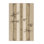 Tapis art déco en bambou doux et moelleux brun et beige