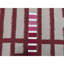 Tapis rouge nouvel âge en laine 2 pi 5 po x 6 pi 1 po Junita