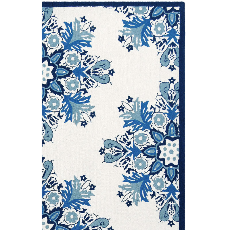Chelsea Wool Floral Indoor Rug, Runner 2'6" x 12'
