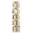 2 PCS 2-Tier Rotating Bookshelf 360° Display Rack Dividers & Anti-falling Baffles Natural-1105594726-1105594725