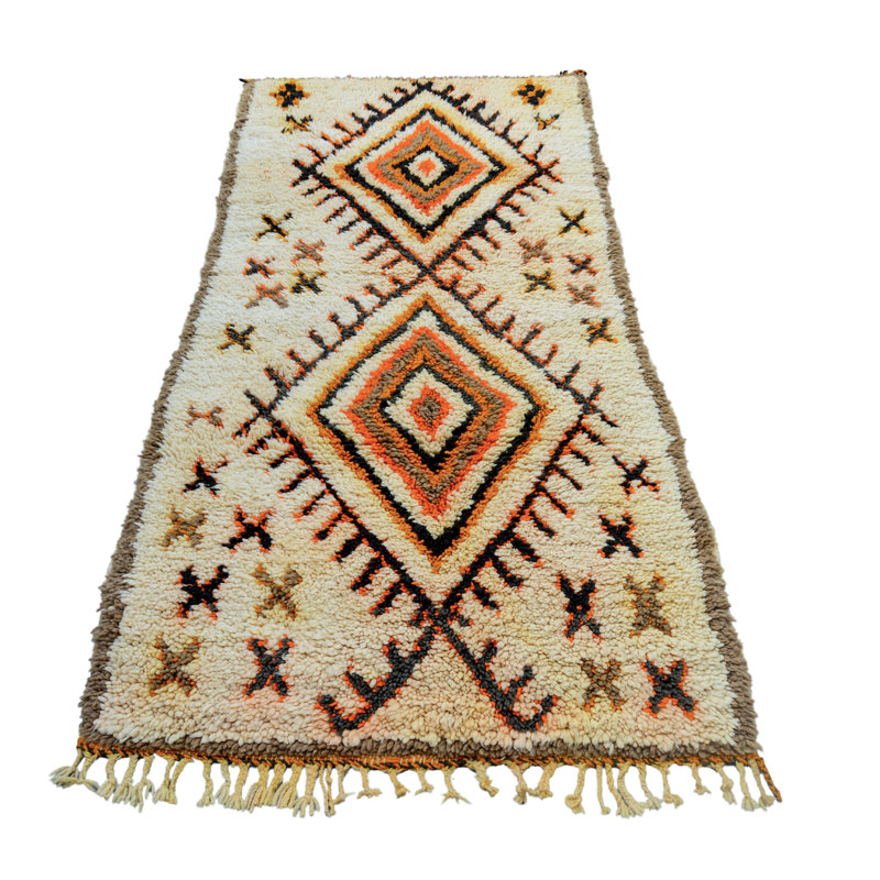 One-of-a-Kind Runner 3'1" X 6'9" Hand Loomed Area Rug