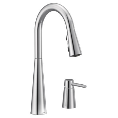 Sleek High Single Handle Kitchen Faucet