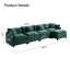 Canapé modulaire en L surdimensionné avec repose-pieds Schmucker-1139157665-1138943906