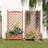 Raised Garden Bed With Trellis 2 Pack