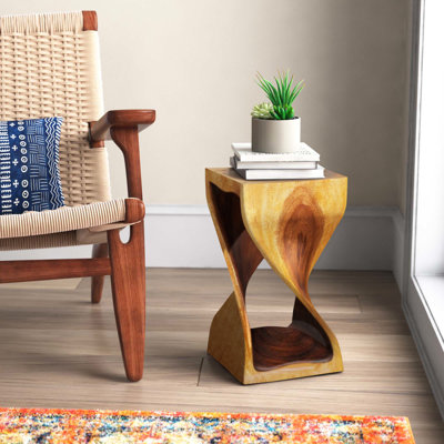 Chandi Solid Wood End Table