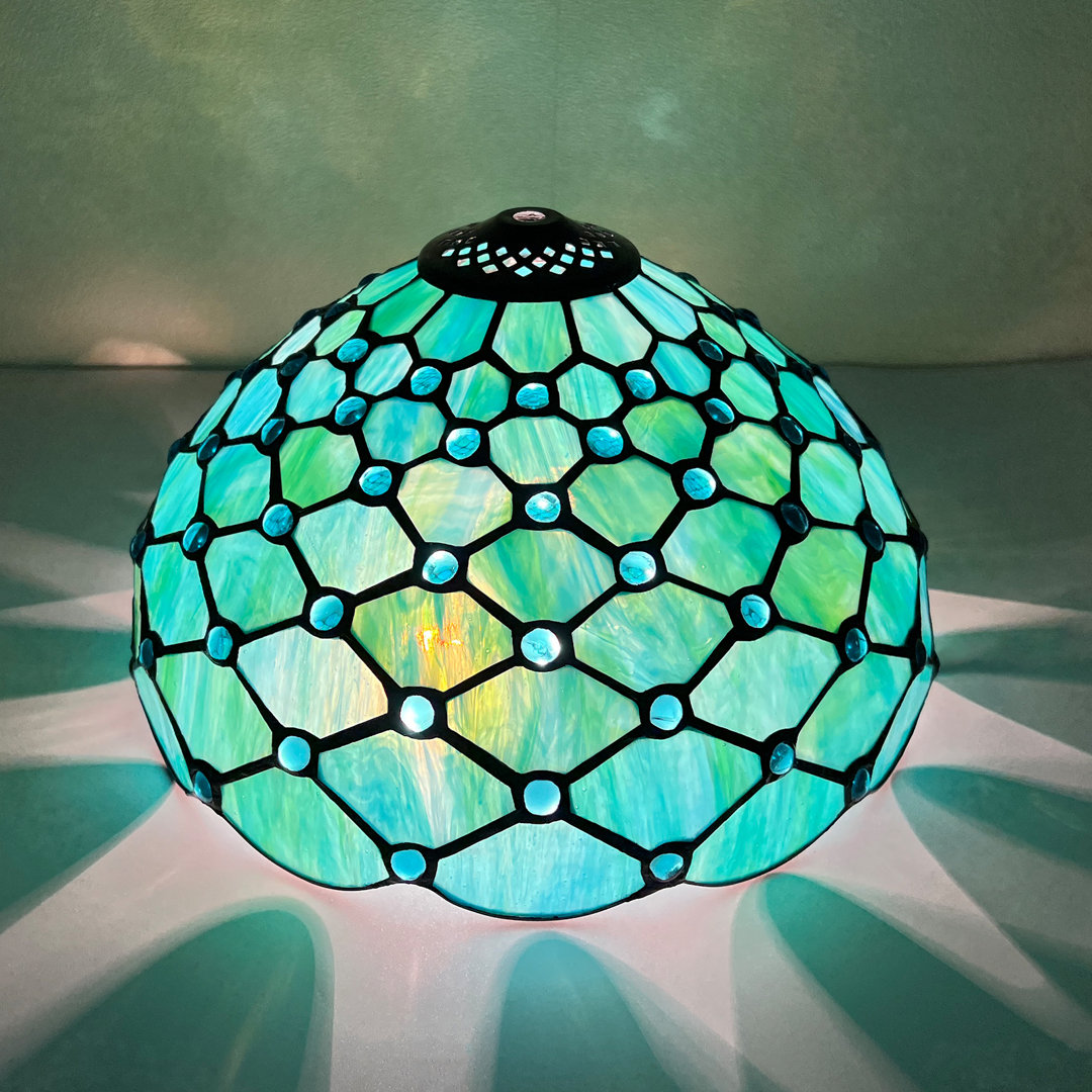 Tiffany Lamp Shade 12 Inches Accessories Replacement Stained Glass Lampshade World Menagerie