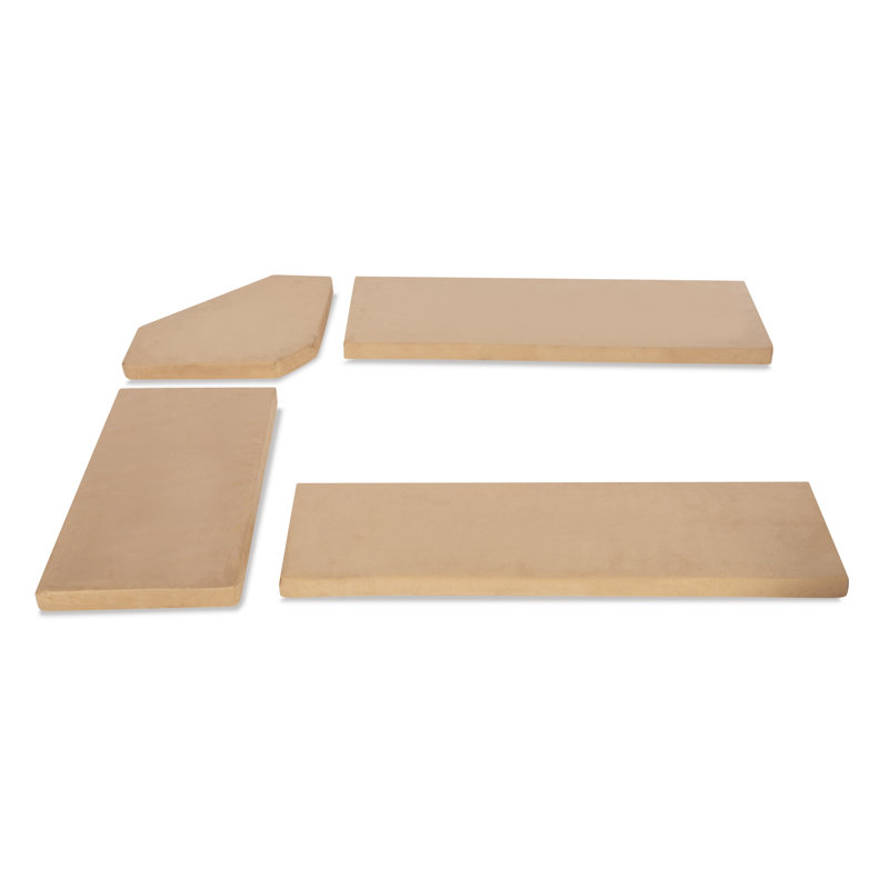 Jiles Outdoor 2'' Bench Seat Cushion, Beige
