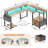 Vanscoy Reversible L-Shaped Computer Desk with File Drawer and Storage-809943645