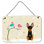 Décoration murale en forme de bouledogue anglais Brindle