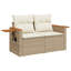 289cm Wide Patio Sofa with Cushions