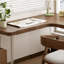 Bureau d'angle en bois massif-675484196-675484193