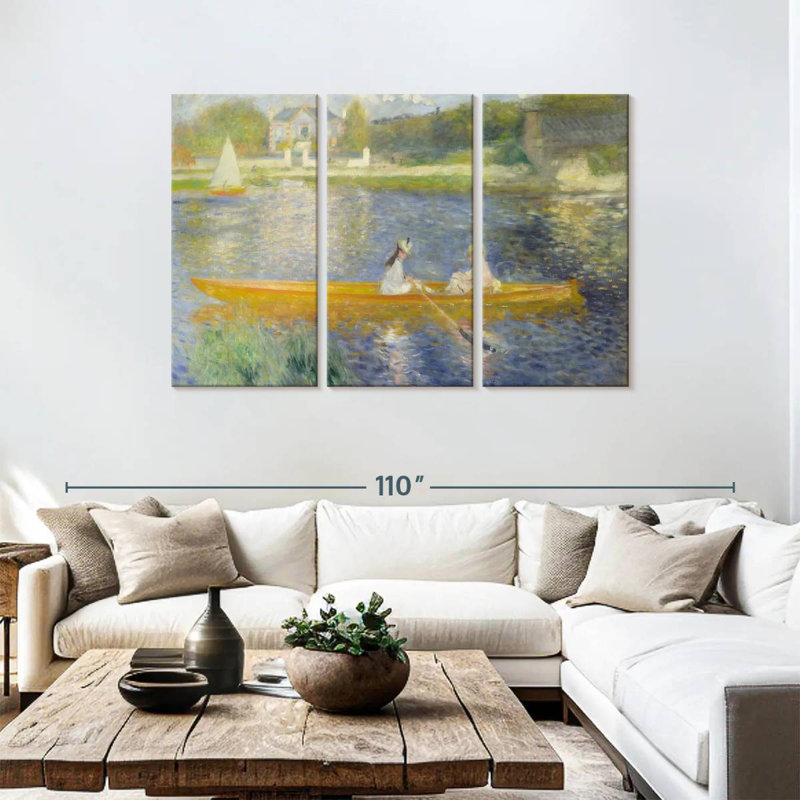 Mehar The Skiff 1875, 48" H x 74" W