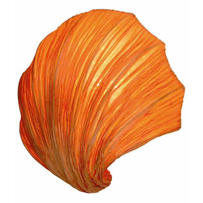 Raiden Flush Mounted Sconce, Orange