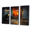 Rétro Sonate pour piano dans Jazz Cafe II - musique Jazz Art mural-1804295703-1804295709