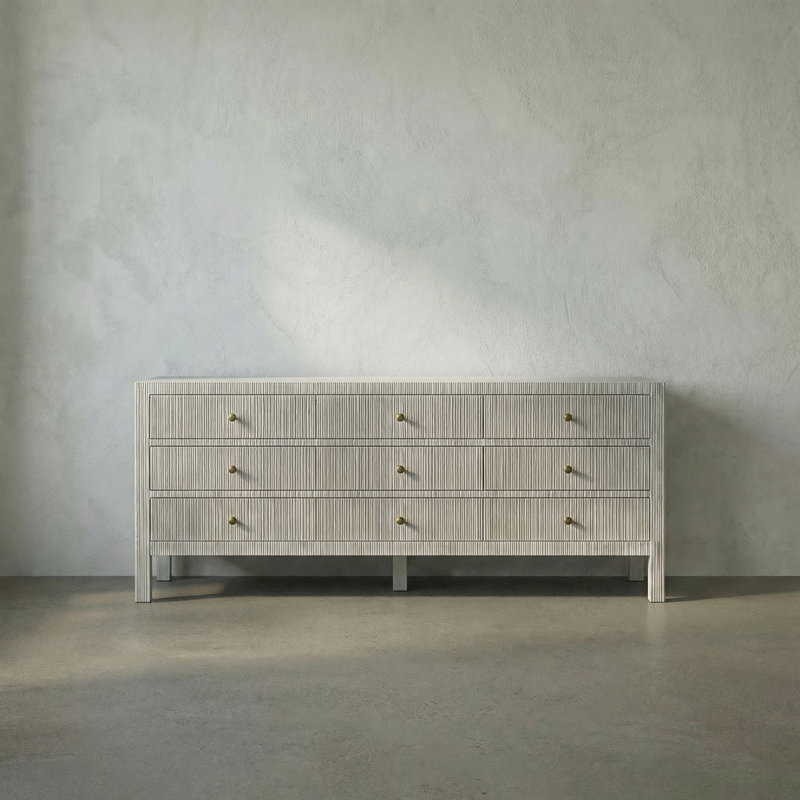 9 - Drawer Solid Wood Dresser
