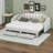 Twin XL Daybed With Storage Drawers & Trundle, Upholstered Extendable Daybed With LED Lights-137561885