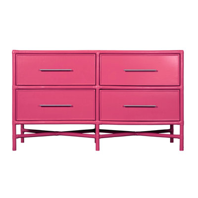 Venice 4 Drawers 54" W Double Dresser