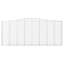 Olli 180cm H x 400cm W Silver Metal Wire/Mesh Fence