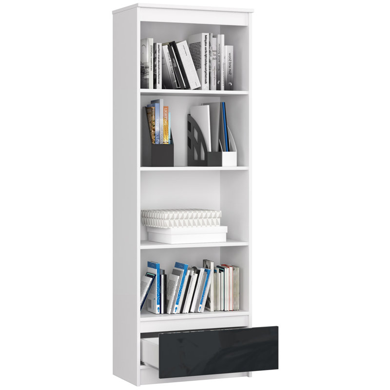 Shivali 180cm H x 60cm W Standard Bookcase