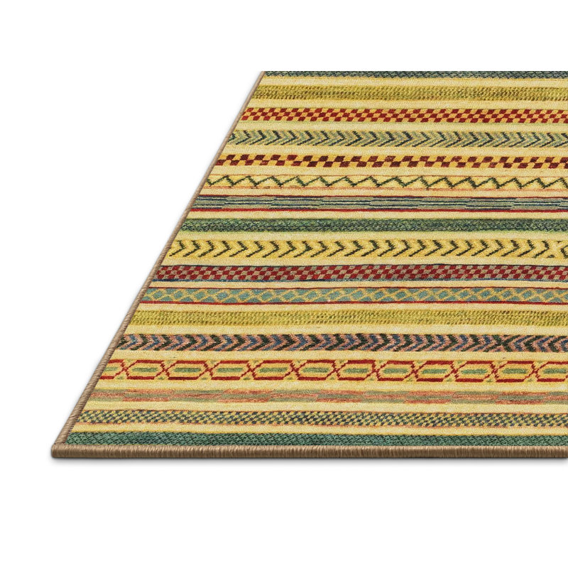 Abstract Indoor Rug, Rectangle 5' x 8'