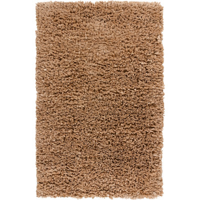 Tapis de zone brun clair Benitez