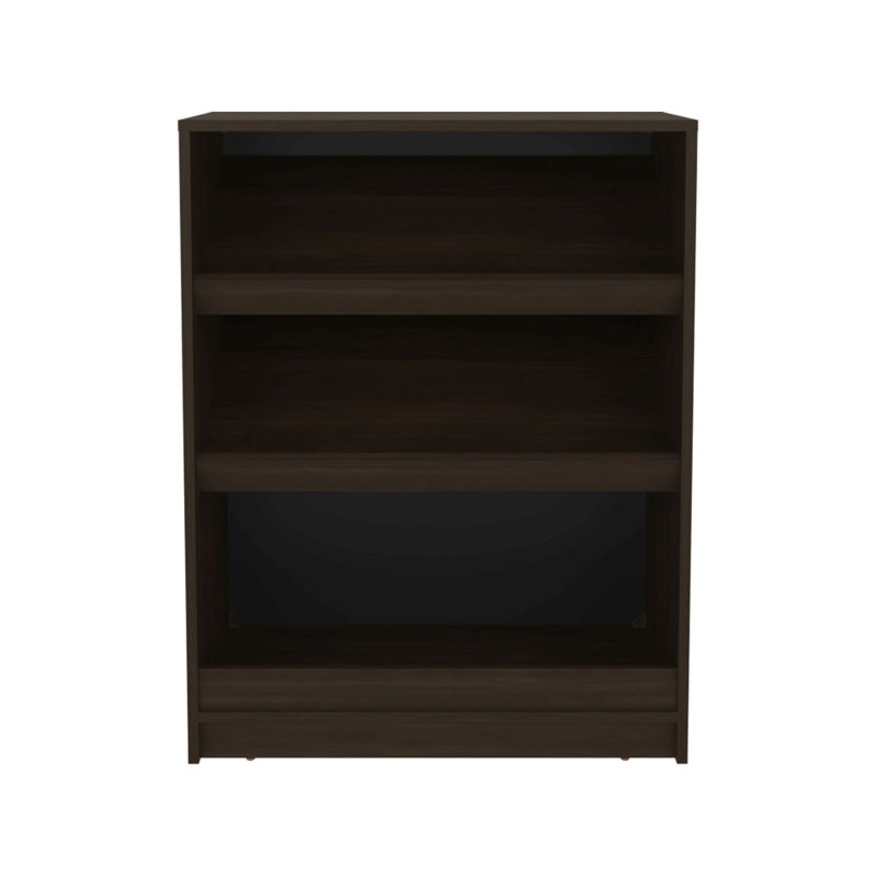 Wengue Shoe Rack With Open Storage