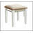 Transitional Style Vanity Set With Storage Drawers, Central Mirror, And Padded Stool For Elegant Bedroom Furniture-1545969903