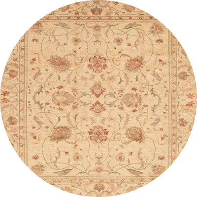Tapis oriental kaki / brun