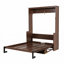 Grand lit escamotable en bois grand format, lit escamotable mural peu encombrant, armoire murale avec vérins à gaz (matelas non inclus)