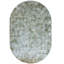 Cowhide Geometric Area Rug in Moss-1506096501