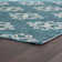 Turnham Geometric Teal Green/Gray Indoor / Outdoor Area Rug