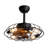 20" Caged Ceiling Fan Ceiling Fan with Quiet DC Motor and Remote Control