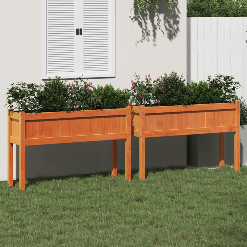 Pinckneyville Planter Box, White, 2