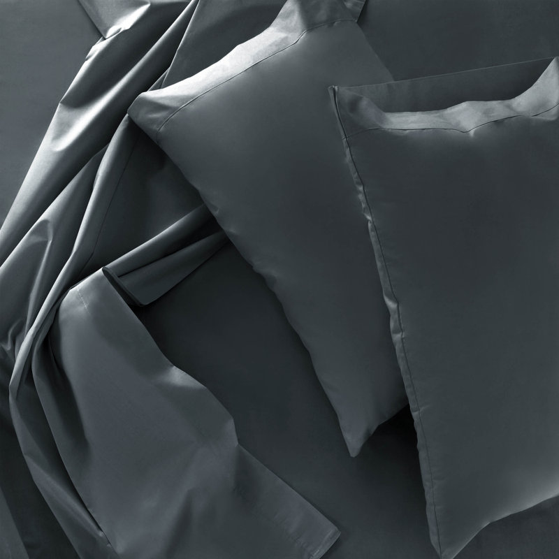 Charcoal Full Deep Pocket Bamboo Cotton Bed Sheet Set