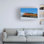 Susan Vizvary, photographie «Orange Train In Snow», art sur toile